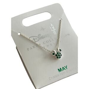 Swarovski Silver Minnie May Birthstone Necklace